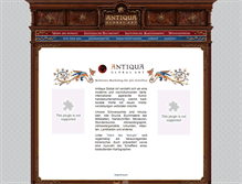 Tablet Screenshot of antiqua-global-art.com